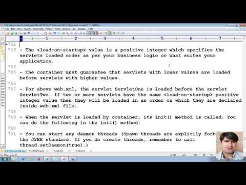 58 What is load on startup? |Adv Java Servlet Programming Tutorial | adv java servlet tutorial
