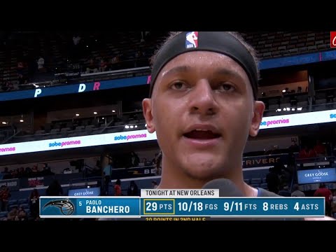 Paolo Banchero postgame interivew