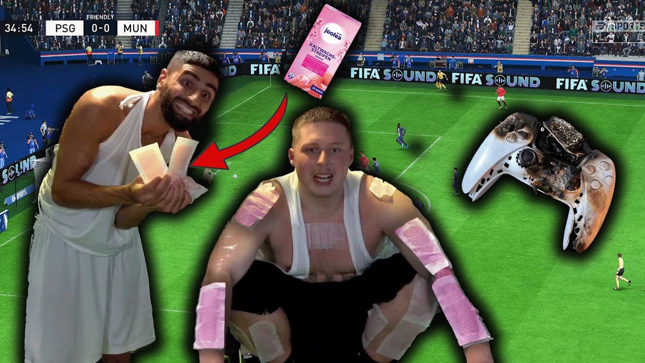 FIFA MATCH Endet mit AGRESSIONEN | VERLIERER MACHT GANZ-KÖRPER WAXING | Jordan & Semih