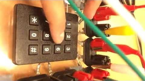 EECS 1011 LAB 7: KEYPAD AND SECURITY