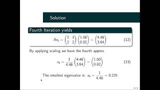 Inverse Power Method