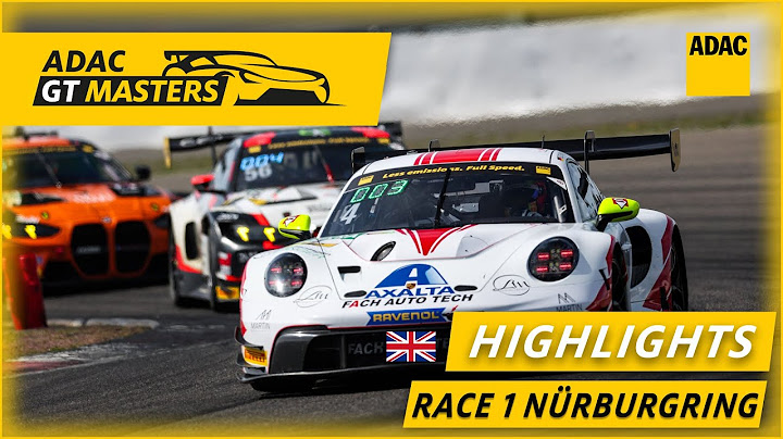 Porsche Duo Claims First ADAC GT Masters Victory | Race 1 Highlights | ADAC Motorsports