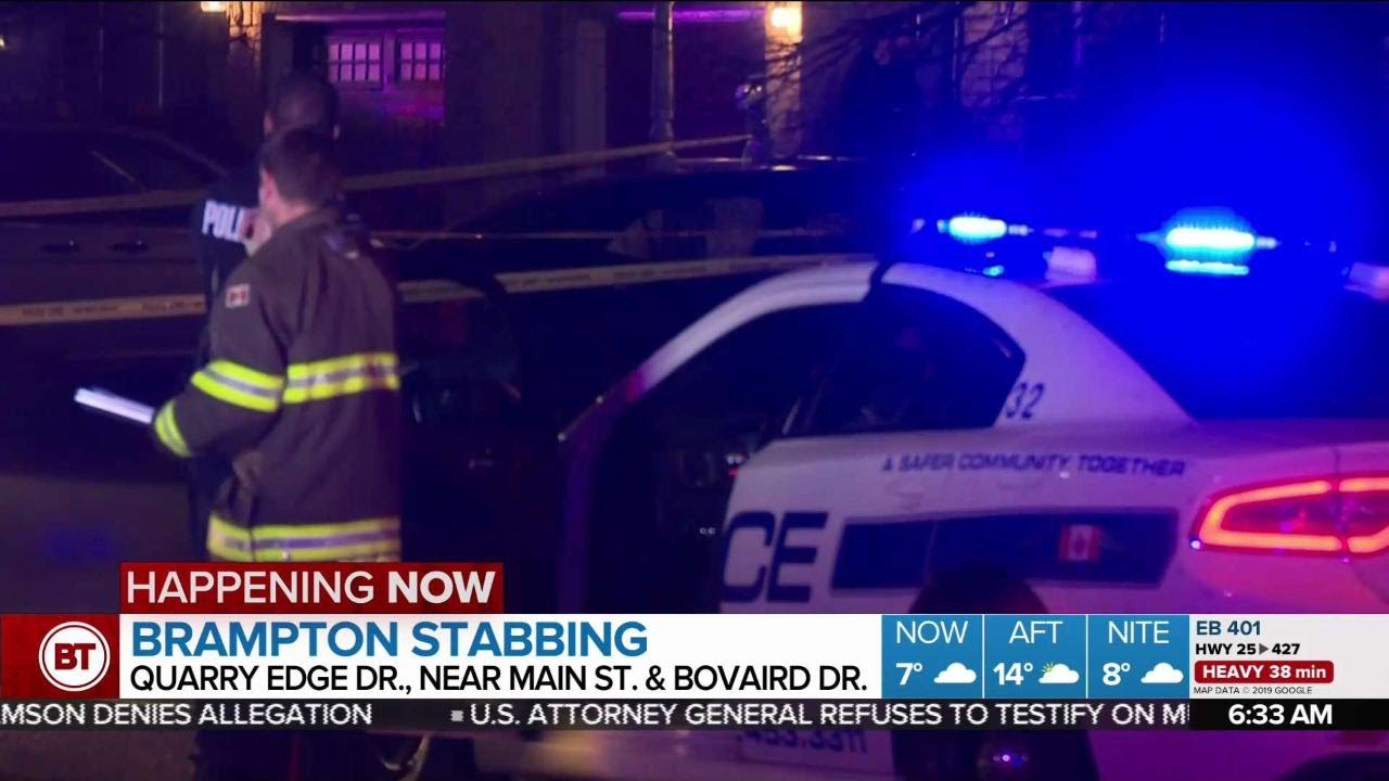 SIU investigating a fatal stabbing in Brampton - YouTube