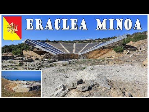 Сицилия, фильм - 12:  Eraclea Minoa - Sicily, the film-12