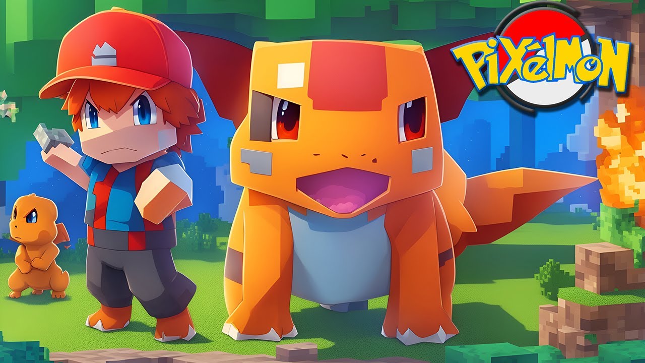 I Became A Pixelmon MASTER In Pocket Pixels Minecraft! - YouTube