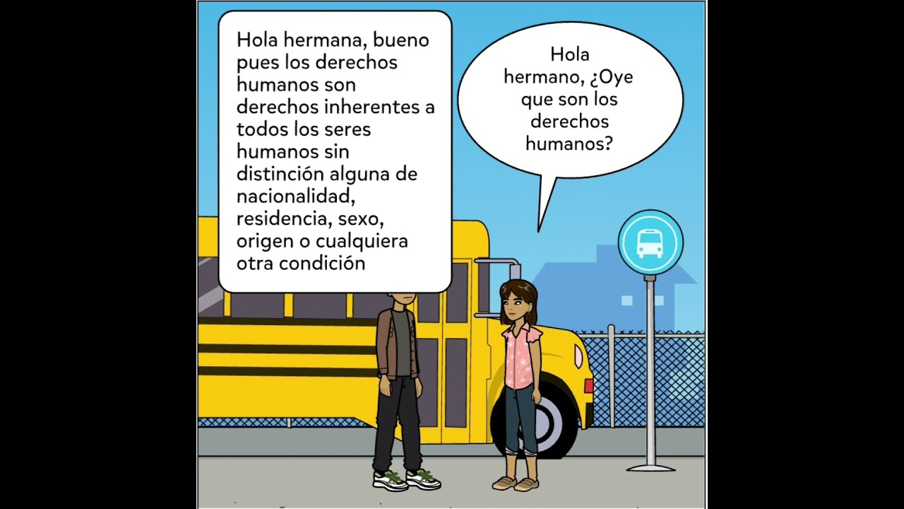 Historieta Sobre Los Derechos Humanos - YouTube