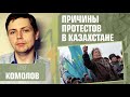 Причины протестов в Казахстане. Олег Комолов и Александр Батов