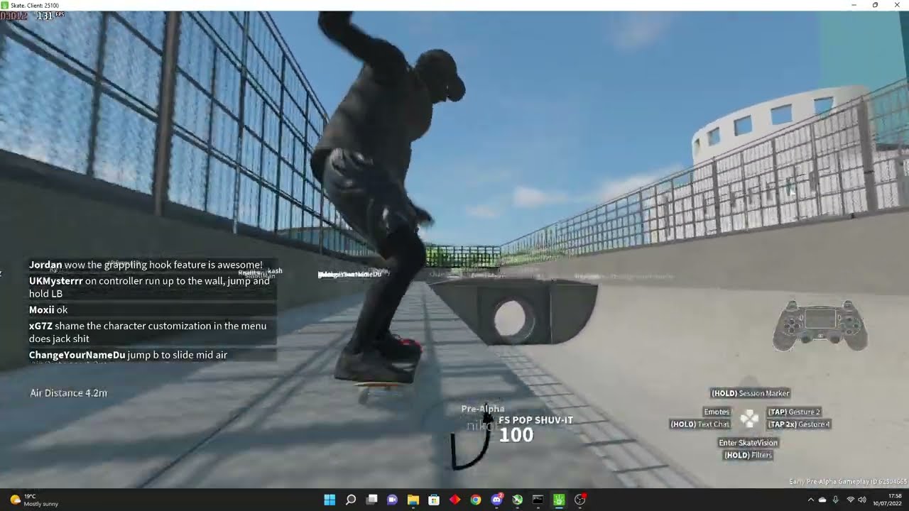 Skate 4: pre-alpha trailer pops out in the web 