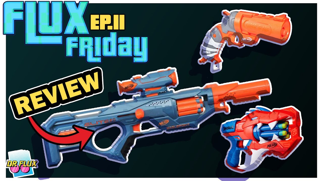 Nerf Review of the Flare, Eagle Point and Raptor Slash - FFE11