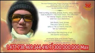 Lời cầu nguyện 2'- 1.477 738 469 344 416 tỉ 300 000 000 MAX The Most Powerful Daily Prayer CHINGHAI