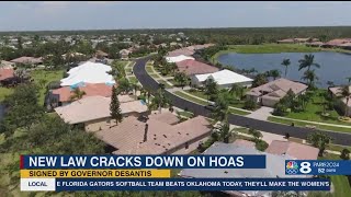 DeSantis signs bill to limit HOA fines, increase transparency