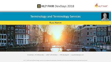 Russ Hamm - Terminology and Terminology Services | DevDays 2018 Amsterdam