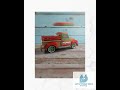 Gingerbread Christmas Truck – 3D Printed Holiday Toy Decoration - Christmas Decor - Christmas Dec...