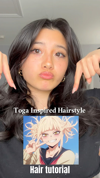 Anime Hairstyle #hairstyle #hair #hairtutorial #hairtok #hairstyles #shorts #ytshorts