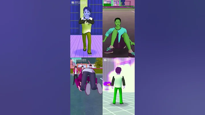 Which one do you like ? Sakura School Simulator Part 643 #shorts - Coffin Dance Song Cover