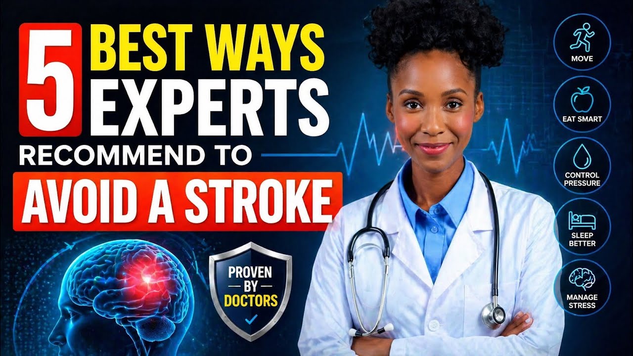 5 Best Ways Experts Recommend To Avoid A Stroke - YouTube