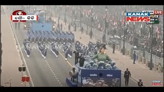 Tableaux Of The Indian Navy And Indian Air Force At The Republic Day Parade In Delhi