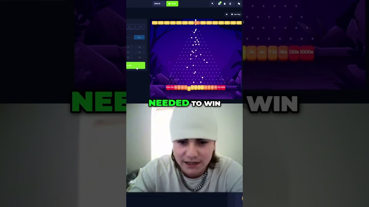 2 1000x Hits BACK TO DAYS Gamble Plinko Lucky Jackpot Gambling