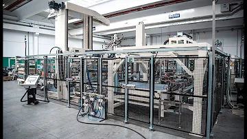 The new Automatic Palletizer made by All Glass
