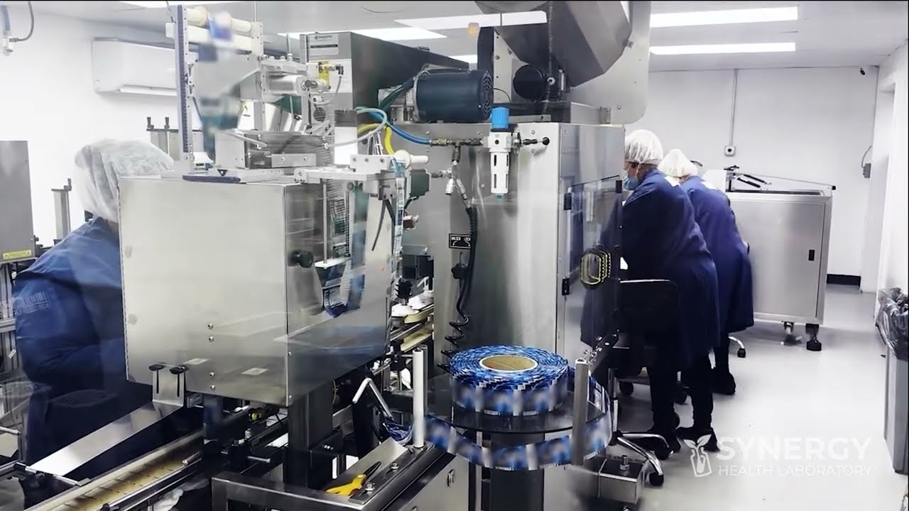 Synergy Health Labs. End-To-End Solutions For Supplement Brands