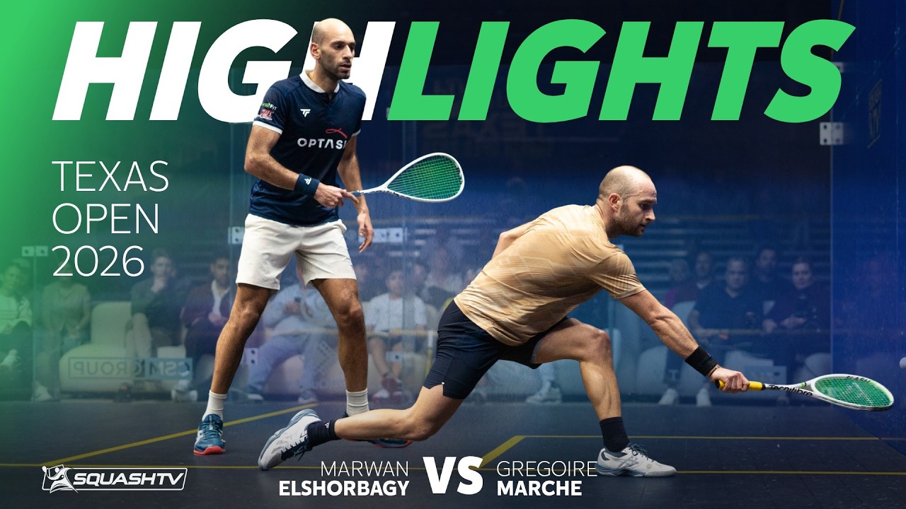 🏴󠁧󠁢󠁥󠁮󠁧󠁿 Ма. Эль-Шробаги против Марше 🇫🇷 | Открытый чемпионат Техаса 2026 | Основные моменты 2-го ...