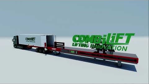 Combilift CSS - Clip on slip sheet container loader
