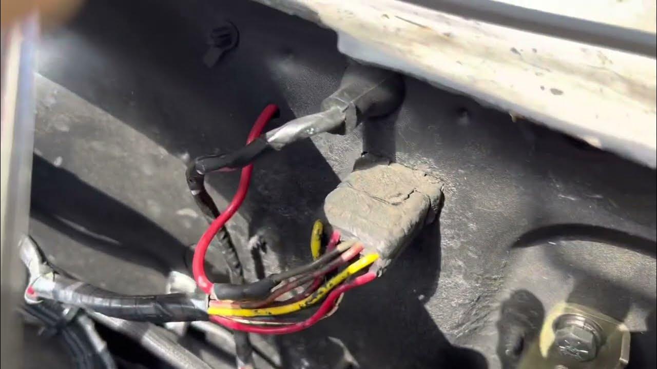 66 Mustang Ignition Resistor Wire Bypass - YouTube