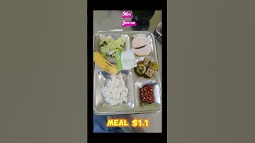 Suất ăn công nghiệp 26k | Meal $1.1 #cooking #foody #cookingchannel #bestfood #catering