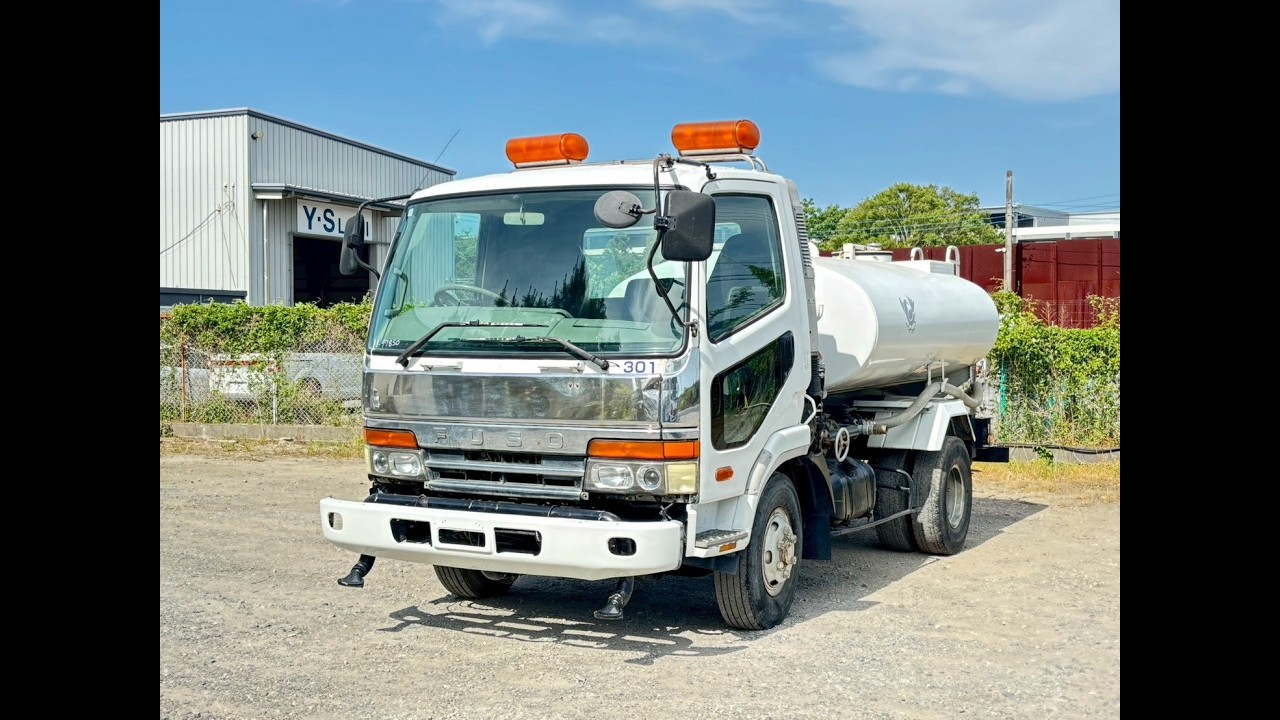 1999 Model, Mitsubishi Fuso Fighter Water Tank Truck, 6D17 Engine !!