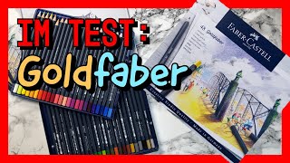 DIE PERFEKTEN ANFÄNGERSTIFTE??? - Faber Castell GOLDFABER Buntstifte im TEST | Review