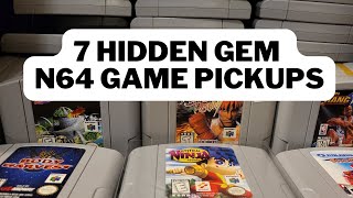7 N64 Game Pickups with Hidden Gems (you probably didn't know about)... Game Pickups Episode 14