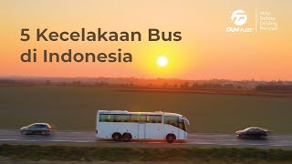 Seram! 5 Kecelakaan Bus di Indonesia #transportasi #bus