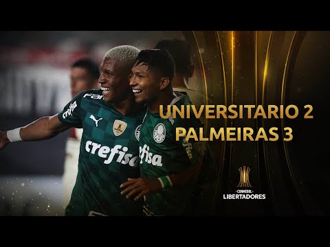 Universitario vs. Palmeiras [2-3] | RESUMEN | Fecha 1 – Fase de Grupos | CONMEBOL Libertadores 2021