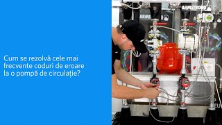 Cum se rezolvă codul de eroare E4 (fără apă) pe un circulator