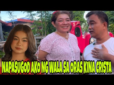 NAKU! PAMILYA NI CRISTA NAKATANGGAP NG DI KILALANG TAO MAY PINA ABOT NAGULAT SILA