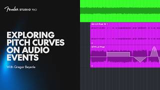 Explorer Les Courbes De Pitch Sur Les Événements Audio Dans Studio Pro 8.1 Fender Studio