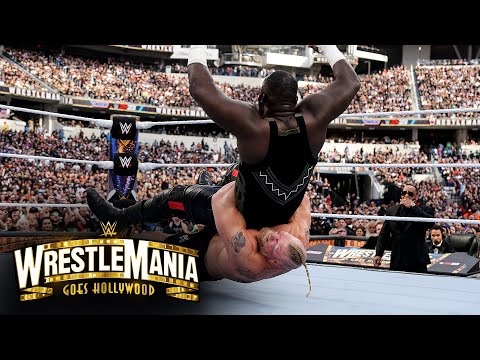 Brock Lesnar takes Omos to Suplex City: WrestleMania 39 Sunday Highlights