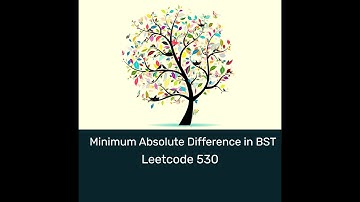 官方#精選150 #二元搜索樹 Minimum Absolute Difference in BST #Leetcode  530 #binarysearchtree #bst #已排序 #二元搜尋樹