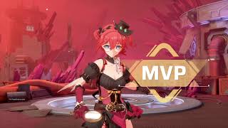 Strinova Outbreak Maddelena 410 kill 6 1m dmg Crimson Wasteland