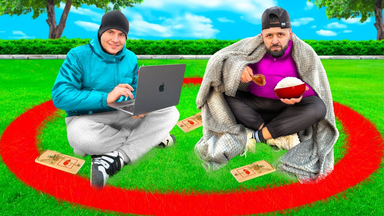 Ultimul Care Iese din Cerc CASTIGA ! ⭕️ (Frig, Foame si Probe Extreme)