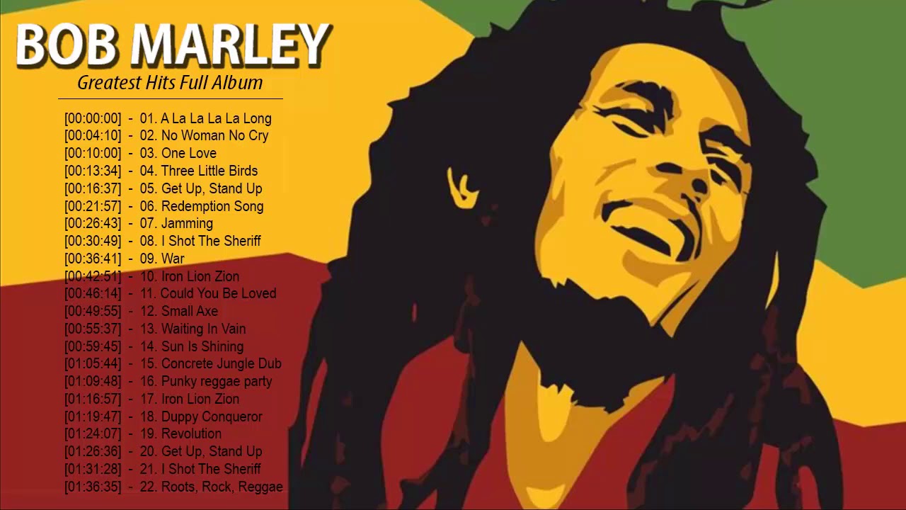 Bob Marley Greatest Hits - Top 20 Best Song Reggae Collection - Bob Marley Full 2020 - YouTube