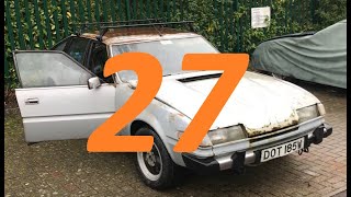 Dotty 1981 Rover SD1 Restoration - Video 27 Rear arch 1