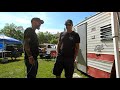 Joe Martin checks out Svenmeister&#39;s Shasta vintage camper trailer