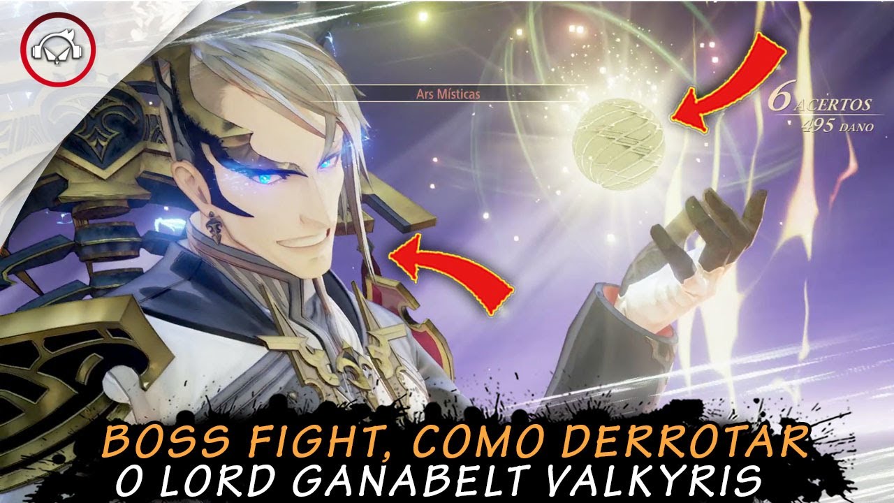 Miniatura do vídeo Tales of arise, Boss Fight, Como derrotar o Lorde ganabelt Valkyris | super dica PT-BR