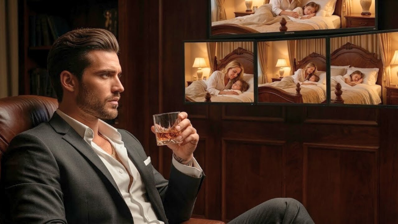 O Chefe da Máfia Escondeu Câmeras Para Vigiar a Filha Doente — O Que a Empregada Fez o Surpreendeu