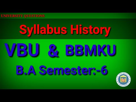 VBU HAZARIBAGH AND