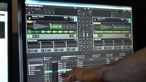 Traktor Kontrol S4 from Native Instruments Video 3, Mess about with samples