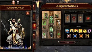 DIABLO III - MONKEY KING S GARB SUNWUKO SET Dungeon Mastery