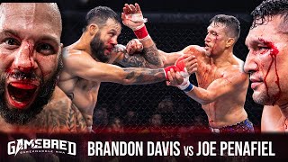 BAREKNUCKLE MMA VIOLENCE! Brandon Davis vs Joe Penafiel