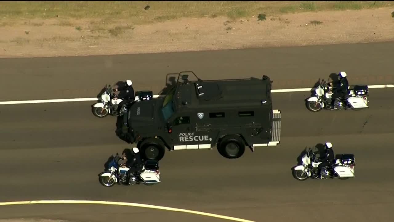 Edmond PD Transport Sgt. Nelson To Funeral Service